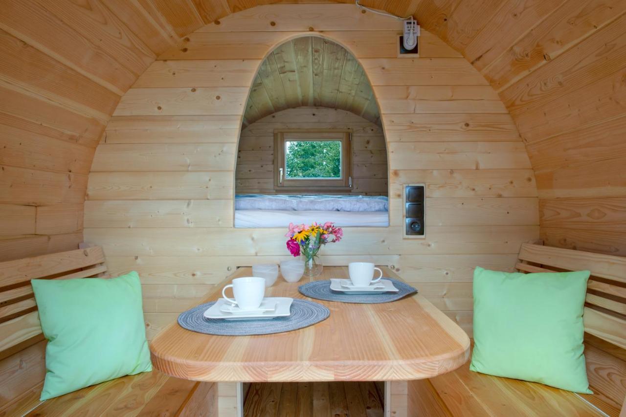Schlaffass Campingplatz Nordbrock Hamminkeln Buitenkant foto